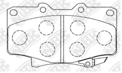 ������� �������� (Toyota LAND Cruiser 87-97) PN1242 NIBK PN1242 PN1242 ����