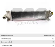 ���������� FORD Focus (05-), BSG30535003, BSG 96689 ����