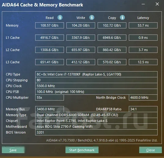 Intel Core i7-13700KF ����