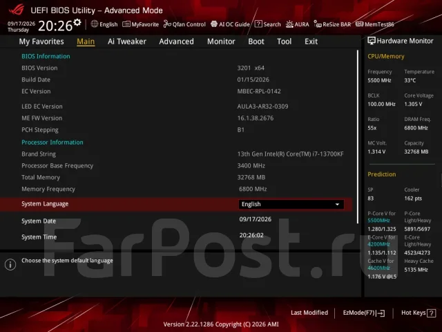 Intel Core i7-13700KF ����
