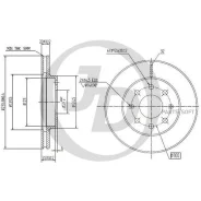 ���� ��������� �������� DF4439 (236x20) 4 ��� JUST Drive JBD0047 JBD0047 ����
