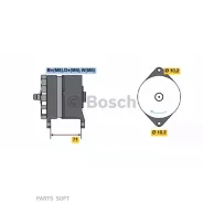 ��������� Tatra 12v/80a - Bosch (OEM 4431130140) 0 Bosch 0986039340 0986039340 ����