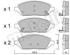 ��������� ������� OPEL: KARL Metelli 2211130 2211130 ����