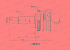 ���� ������� 25/22 ABS 48 ����� INKO [311016A] 311016A ����