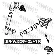������ �������������� ������� ���������� (10 ��. � ��������) SEAT, Volkswagen, Mitsubishi, Chery, Dodge, AUDI, Chrysler, FIAT, Porsc Febest Ringwh020P...