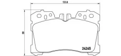 ������� ����. ���. Lexus LS (_F4_) 460 (USF40) 04.2006 - Lexus LS (_F4_) 600h (UVF45) 08.2007 - Lexus LS460 Brembo P83075 P83075 ����