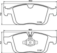 ������� ����. ���. Volvo XC60 (156) 2.4 D / D3 / D4 AWD 05.2008 - 02.2017 Volvo XC60 (156) D4 AWD 03.2015 - 02.2017 Volvo XC 60 13- Brembo P86026 P860...