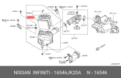 ������ ��������� VQ35/VQ37 Infiniti X35 J50, Infiniti G35 V36 Nissan Nissan 16546JK20A 16546JK20A ����