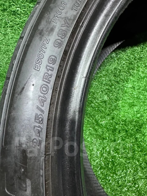 Bridgestone Potenza S007A. ������, 2019 ���, �/�, ����� 40 % ����