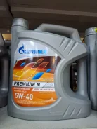Gazpromneft Premium N. 5W-40, �������������, 4��. ����
