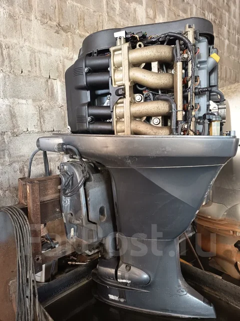 Yamaha. 115��.�., 4-�������, ����������, ���� X (635 ��), 2005 ��� ����
