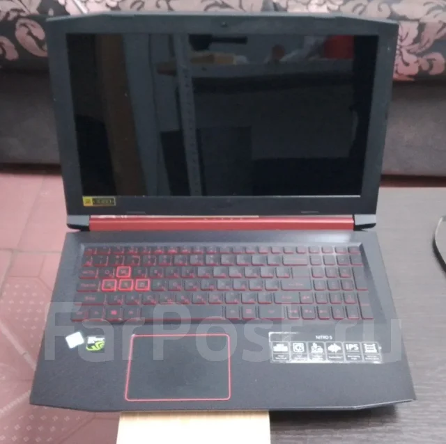 Acer Nitro 5 AN515-52. 15.6", 2,3����, ��� 16 ��, ���� 128���, WiFi: 1, Bluetooth: 1, ����������� �� 1��. ����