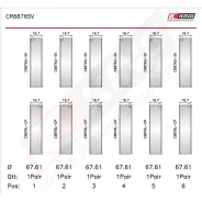 �������� �������� (��������) 0,50 OM642 Mercedes C-Class, E-Class, S-Class, ML/GLE, GL/GLS, G-Class [CR6876SV050] CR6876SV050 ����