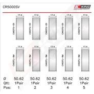 �������� �������� (��������) STD 2.5 TFSI CEPA, CEPB, CTSA, CZGA, CZGB, Audi RS3 (� ������� 8PA, 8VA, 8VF), TT RS (8J3, 8J9), RS Q3 (8UB, 8UG) [CR5000...