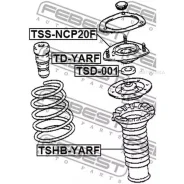 ����� ��������� ������������ Toyota Yaris NCP1#/NLP10/SCP10 1999-2005 Febest Tssncp20F Febest Tssncp20F TSSNCP20F ����