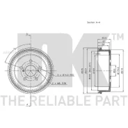 ������� ��������� Toyota Carina E 92-97 NK 254510 NK 254510 254510 ����