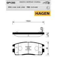 ������� ����. �������� Hagen Chevrolet Winstorm(Captiva) R Sangsin Brake GP1205 Sangsin Brake GP1205 GP1205 ����