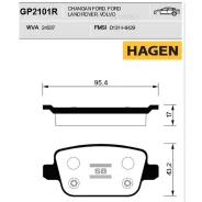 ������� ����. �������� Hagen FORD FORD Mondeo 08- R (D1314) Sangsin Brake GP2101R Sangsin Brake GP2101R GP2101R ����