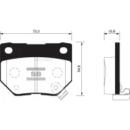 ������� ����. �������� Hi-Q Subaru Impreza WRX 06-07 R (D461) Sangsin Brake SP1487 Sangsin Brake SP1487 SP1487 ����