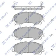 ������� ����. ����. ������. Infiniti Q50 14- (D1736) (HI-Q Severe DUTY) Sangsin Brake SP1714SD Sangsin Brake SP1714SD SP1714SD ����