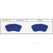 ��������� ������� �������� Hyundai/KIA Solaris/RIO 10- �����. Tatsumi TCA1265 Tatsumi TCA1265 TCA1265 ����