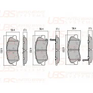 ��������� ������� Hyundai Solaris 10-/12-/KIA RIO III 11-/12- �������� UBS B1103013 UBS B1103013 B1103013 ����