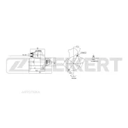 ������� Hyundai Santa Fe 01- Sonata IV 98- Kia Sportage II 04- Zekkert AN1069 Zekkert AN1069 AN1069 ����
