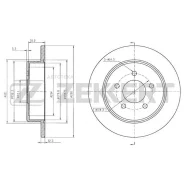 ���� ����. ����. Dodge Caravan IV 01- Chrysler Voyager III IV 95- Zekkert BS5654 Zekkert BS5654 BS5654 ����