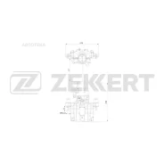 ��������� ������� ������ ����� Nissan Primera (P12) 02- Zekkert BS8344 Zekkert BS8344 BS8344 ����