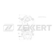 ��������� ������� ������ ����� Nissan NV400 (X62 X62B) 11- Renault Master III 10- Opel Movano B 1 Zekkert BS8348 Zekkert BS8348 BS8348 ����