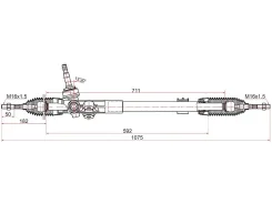 ����� ������� Hyundai ix35 09-15 / Tucson 09-15 (����� ����) SAT ST-56500-2S001 ST565002S001 ����
