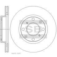 ���� ��������� (�������) Honda Fit 01-13 / Jazz 02-15 Sangsin Brake SD4131, �������� SD4131 ����