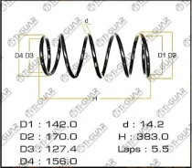 ������� �������� /�������� ������ /����� /TI-GUAR ��� Subaru Forester 2005-2008; TG-CSS0055; (C4B-91221 RK3536 RA1371) C4B91221 20330SA221 20330SA220...