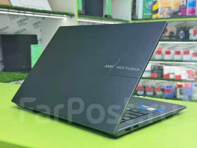 Asus VivoBook Pro 14 OLED. 14", 4,4����, ��� 8 ��, ���� 512���, WiFi: 1, ����������� �� 3��. ����