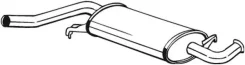 ��������� A6 (94-97) ������� �����, 105-971, Bosal 443253409Q ����