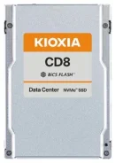 ���� 2.5" SSD NVMe U.2 PCI-e 1.6 TB KIOXIA (KCD81VUG1T60) R7200/W3500, 1250K/310K IOPS, 3D-TLC ����