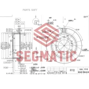 ���� ��������� Toyota/Lexus LAND Cruiser/GX 10- ����. Segmatic SBD30093139 SBD30093139 ����