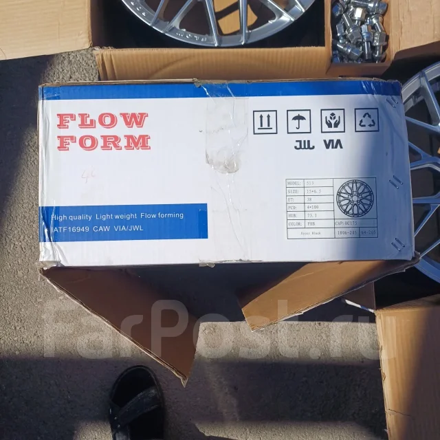 RRW RR2-S Flow Form. 6.5x15", 4x100, ET38, �� 73,1���. ����