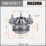 ������� Mitsubishi Pajero 00- ������ /� ��. � ����. / MW-31511 MW31511 ����