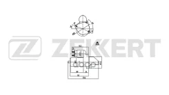 ������� Ford Focus I-III 05- Mondeo IV 07- C-Max I II 03- Zekkert ���. an-1074 AN1074 ����