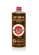 ����� �������� API SP/RC, JASO GLV-1 MITASU ���. MJ-P08h-1 MITASU 0W8 1L GOLD Plus HYBRID SP ����