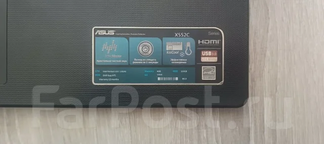 Asus. 15.6", 1,8����, WiFi: 1, Bluetooth: 1 ����