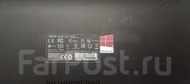 Asus. 15.6", 1,8����, WiFi: 1, Bluetooth: 1 ����
