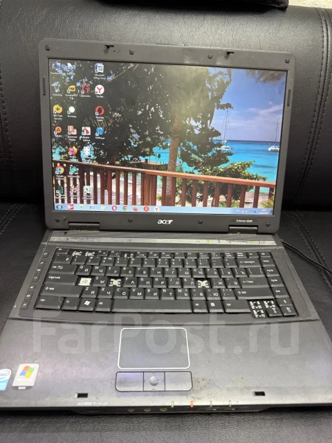 Acer Extensa 5620. 15.6", 1,7����, ��� 1536 ��, ���� 80���, WiFi: 1, Bluetooth: 1, ����������� �� 1��. ����