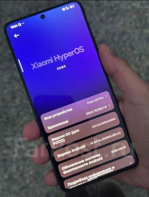 Xiaomi Poco X6 Pro. �/�, 256 ��, ������, 5G, NFC, ������� ������� ����