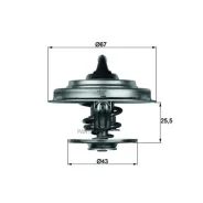 ��������� ! MB W123/W124/W201 76/KHD/BF6M1013 Mahle TX1887D TX1887D ����