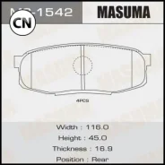 ������� �������� ������, � ��������� ���������� Masuma MS1542 MS1542 ����