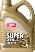 Teboil Super XLD-3. 10W-40, �������������, 4��. ����