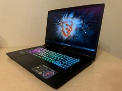MSI. 17.3", 5,8����, ��� 16 ��, ���� 512���, WiFi: 1, Bluetooth: 1, ����������� �� 24��. ����