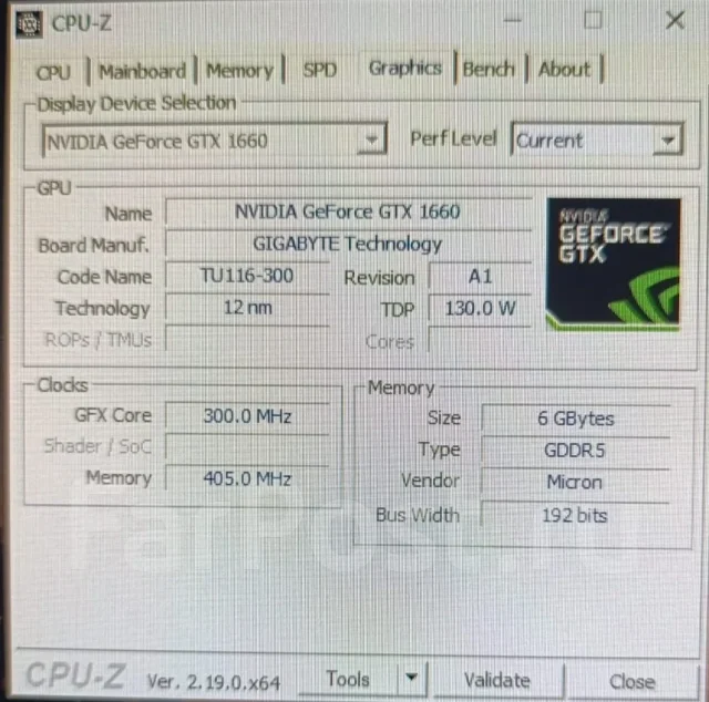 GeForce GTX 1660 ����